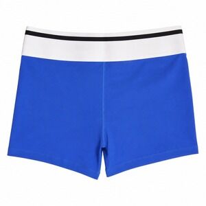 DSG Compression Short Womens Small Blue 3" Mid-Rise Performance Athletic NWT